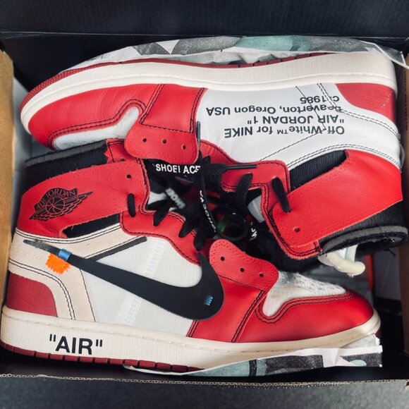 Size 12 - Jordan 1 Retro OG x Off-White High Chicago - Picture 2 of 12